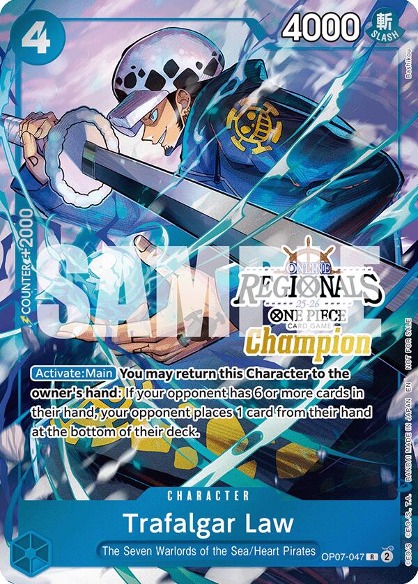 Trafalgar Law (Online Regional Champion Card Set 2025 Vol.2) [One Piece Promotion Cards] | Good Games North