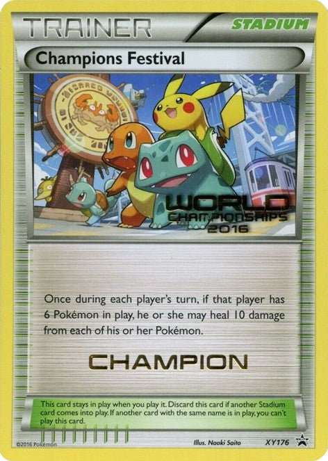 Champions Festival (XY176) (2016 Champion) [XY: Black Star Promos] | Good Games North