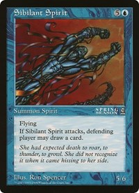 Sibilant Spirit (Oversized) [Oversize Cards] | Good Games North