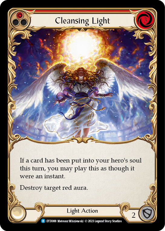 Cleansing Light (Red) [DTD088] (Dusk Till Dawn)  Rainbow Foil | Good Games North