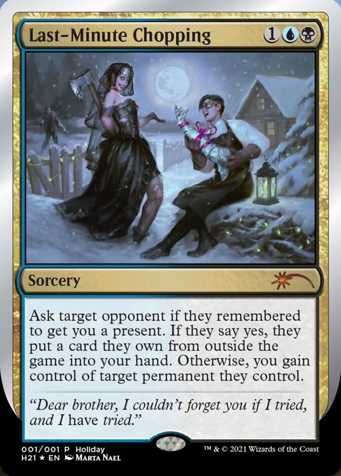 Last-Minute Chopping [Happy Holidays] | Good Games North