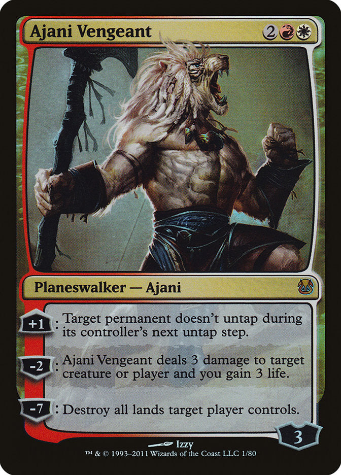 Ajani Vengeant (Duel Decks: Ajani vs. Nicol Bolas)  - Foil | Good Games North