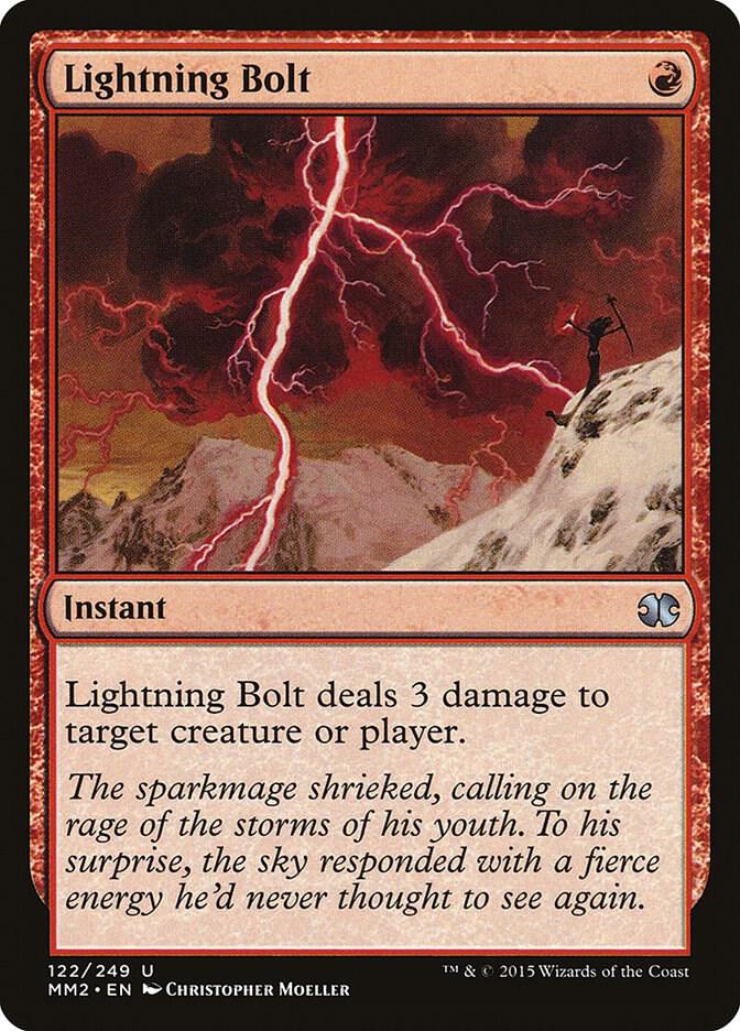 Lightning Bolt 122/249 (Modern Masters 2015)  | Good Games North