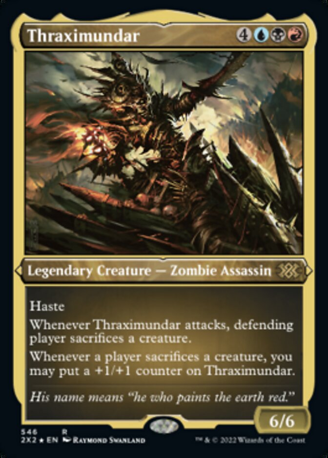 Thraximundar (Foil Etched) [Double Masters 2022] | Good Games North