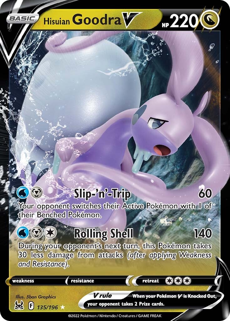 Hisuian Goodra V (135/196) [Sword & Shield: Lost Origin] | Good Games North