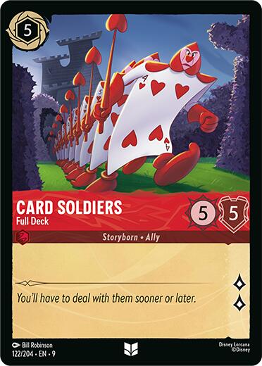 Card Soldiers - Full Deck (122/204) [Fabled] | Good Games North