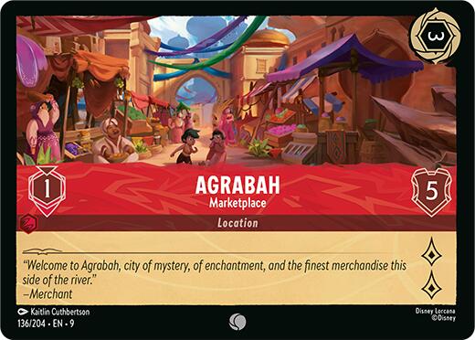 Agrabah - Marketplace (136/204) [Fabled] | Good Games North
