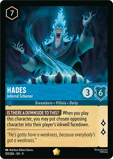 Hades - Infernal Schemer (151/204) [Fabled] | Good Games North