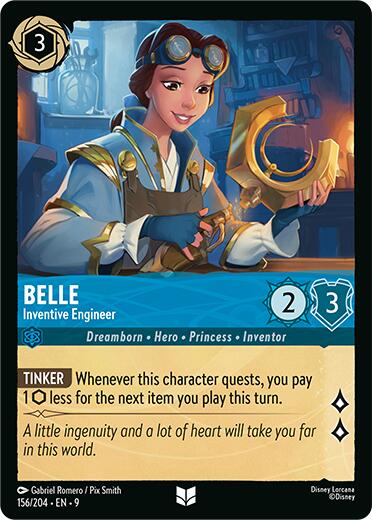 Belle - Inventive Engineer (156/204) [Fabled] | Good Games North
