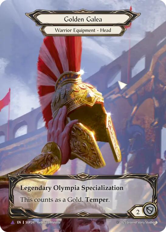 Golden Galea (Marvel) [SUP247] (Super Slam)  Cold Foil | Good Games North