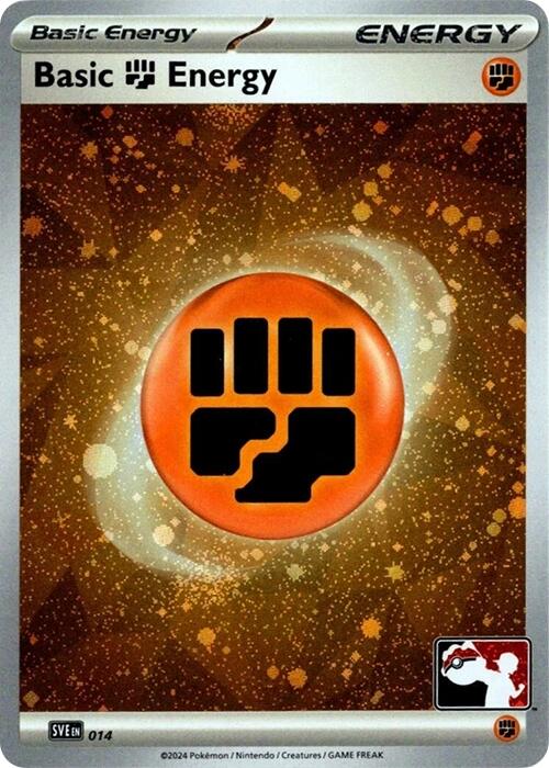 Basic Fighting Energy (014) (Cosmos Holo) [Prize Pack Series Seven] | Good Games North