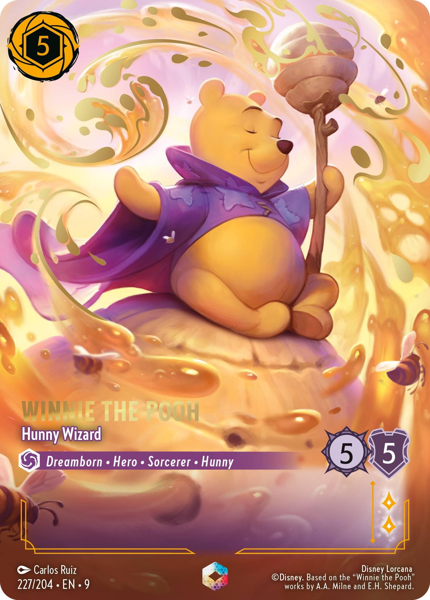 Winnie the Pooh - Hunny Wizard (Enchanted) (227/204) [Fabled] | Good Games North