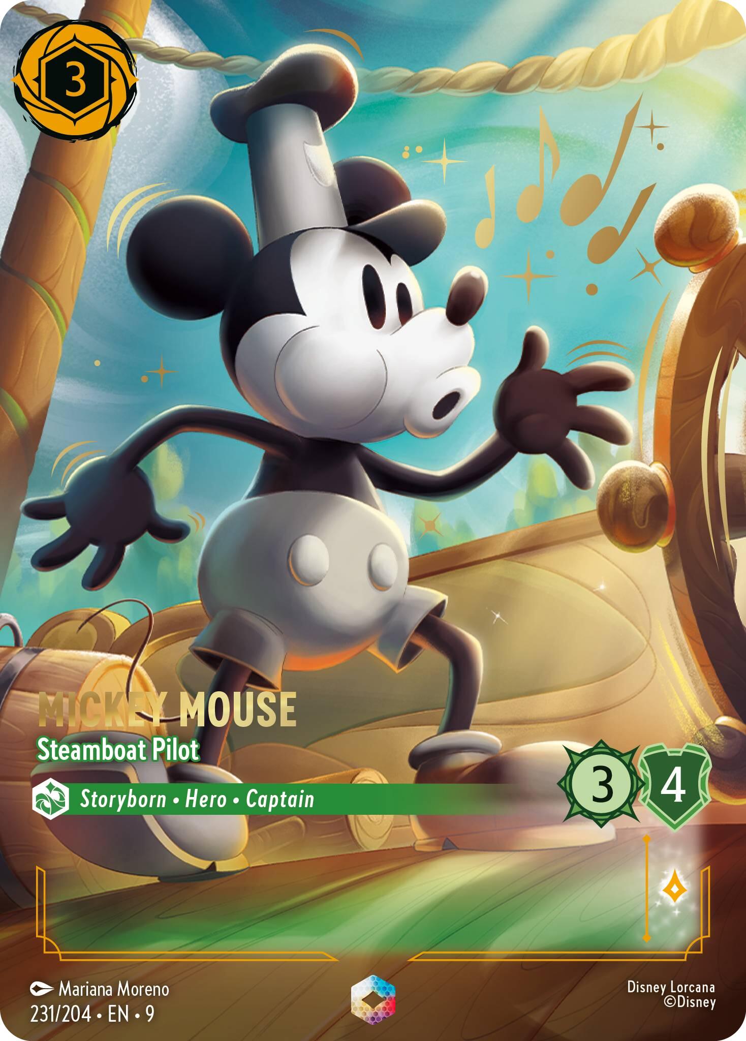Mickey Mouse - Steamboat Pilot (Enchanted) (231/204) [Fabled] | Good Games North