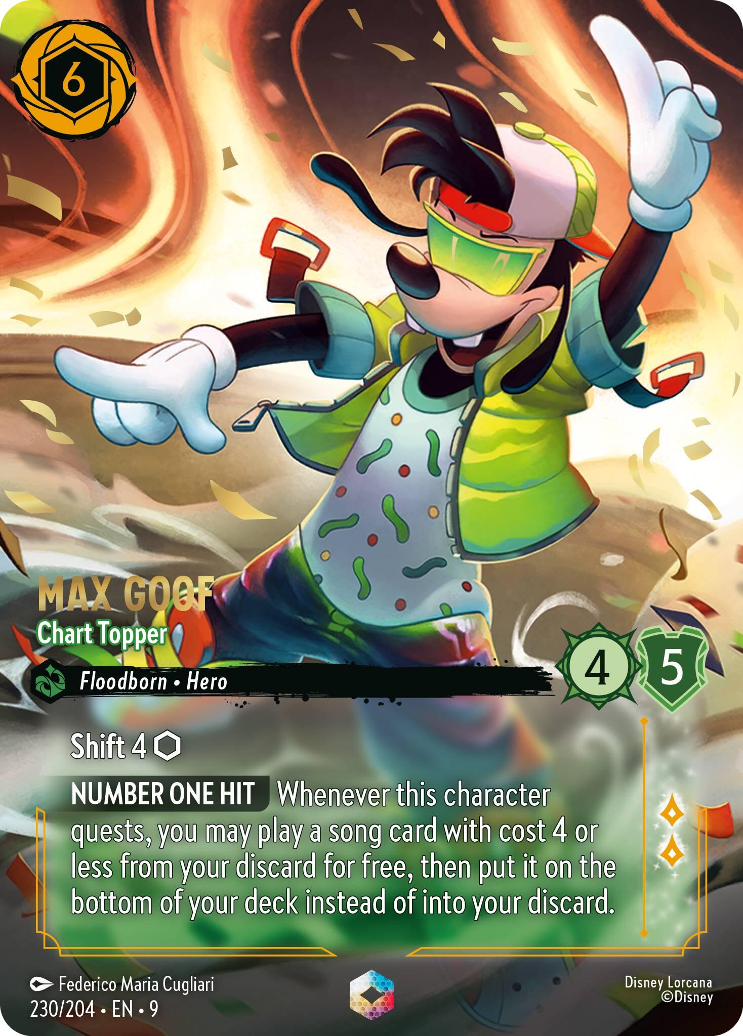 Max Goof - Chart Topper (Enchanted) (230/204) [Fabled] | Good Games North