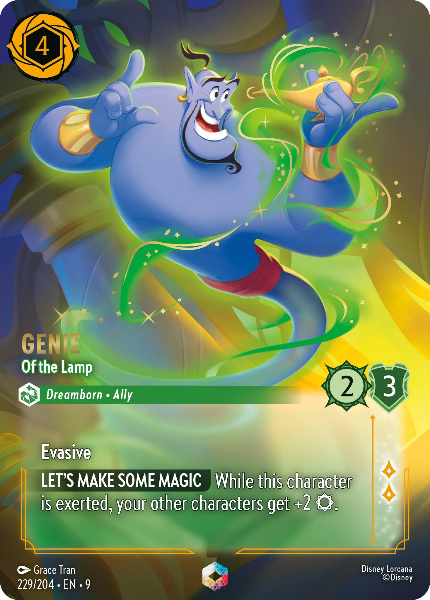 Genie - Of the Lamp (Enchanted) (229/204) [Fabled] | Good Games North