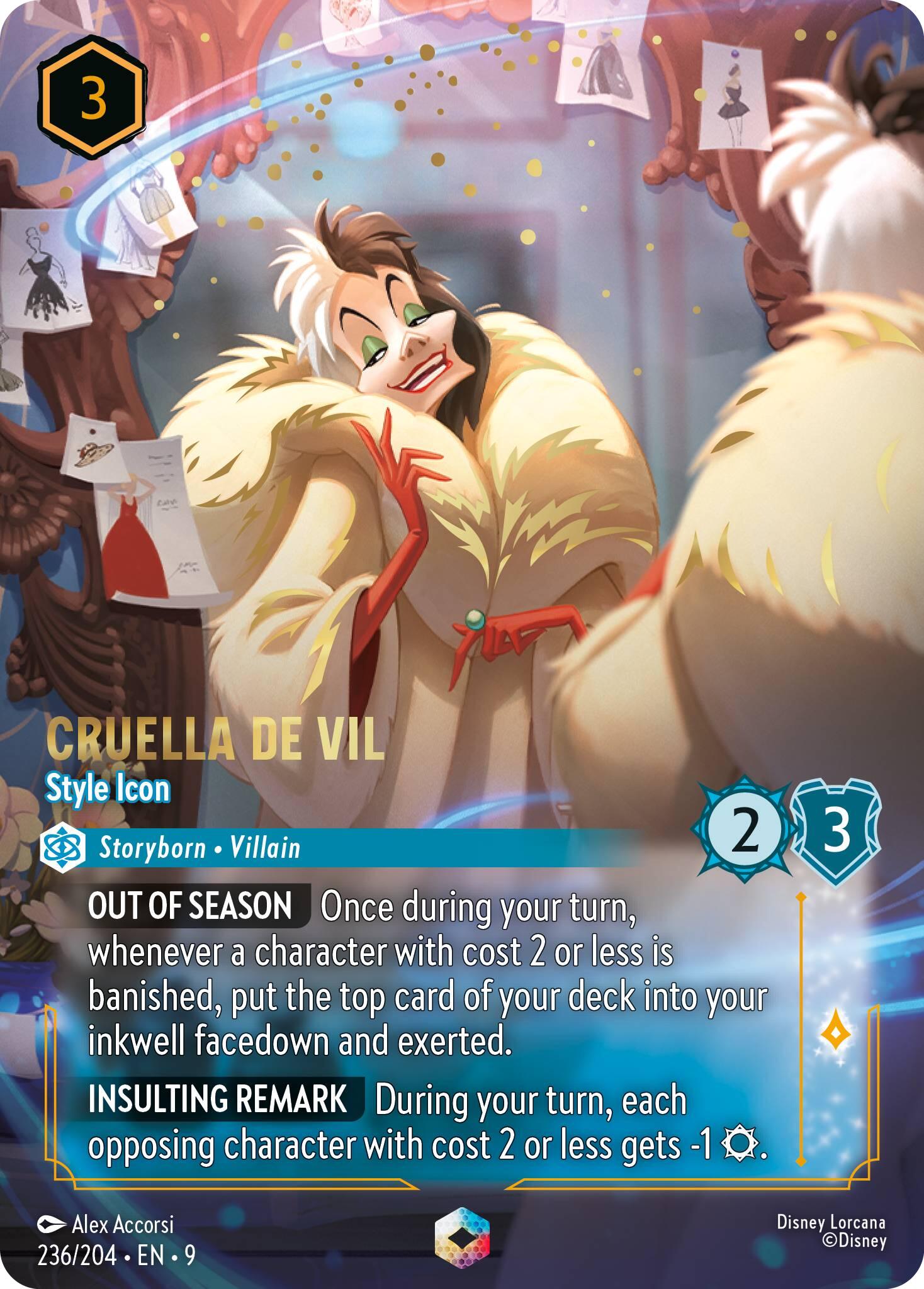Cruella De Vil - Style Icon (Enchanted) (236/204) [Fabled] | Good Games North