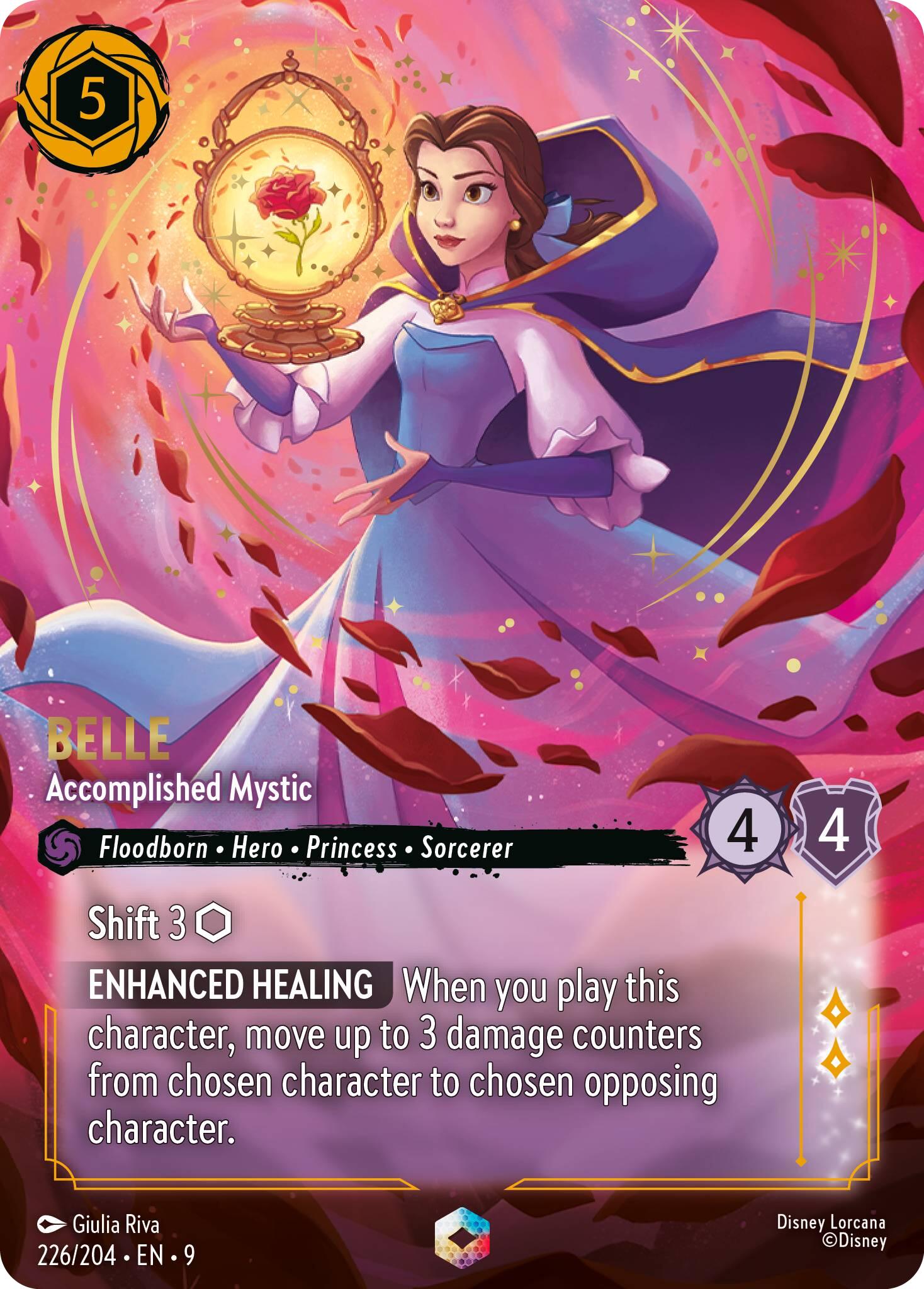 Belle - Accomplished Mystic (Enchanted) (226/204) [Fabled] | Good Games North