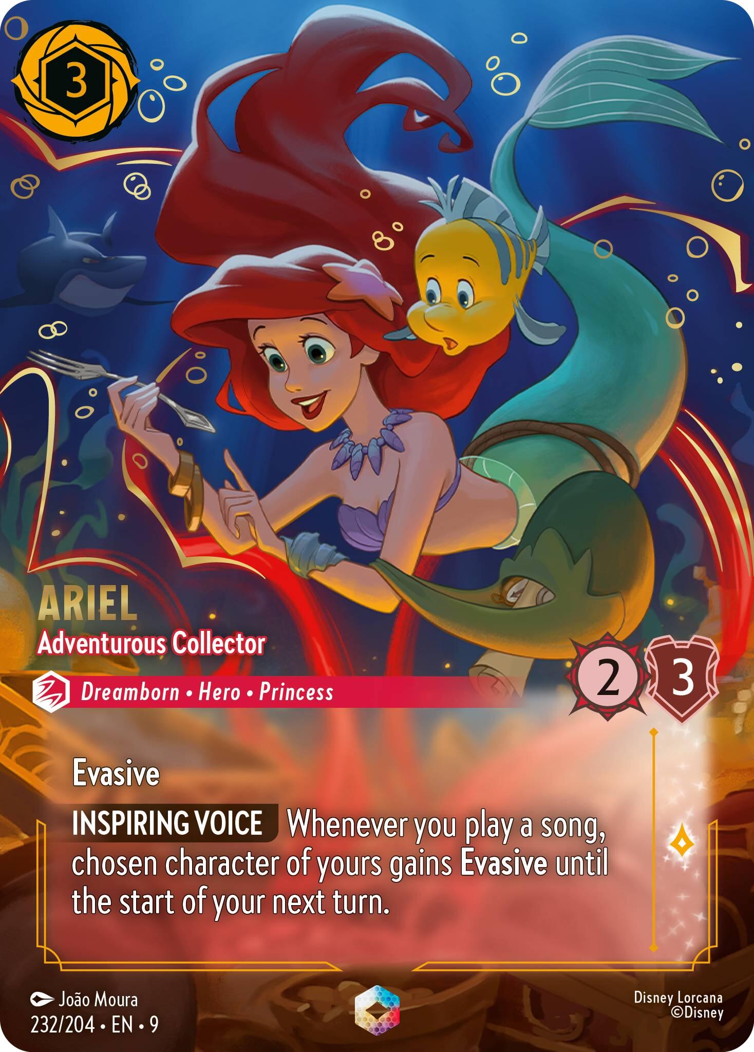 Ariel - Adventurous Collector (Enchanted) (232/204) [Fabled] | Good Games North
