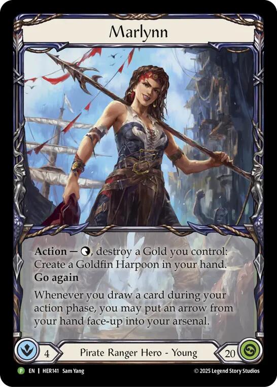 Marlynn [HER141] (Promo)  Rainbow Foil | Good Games North