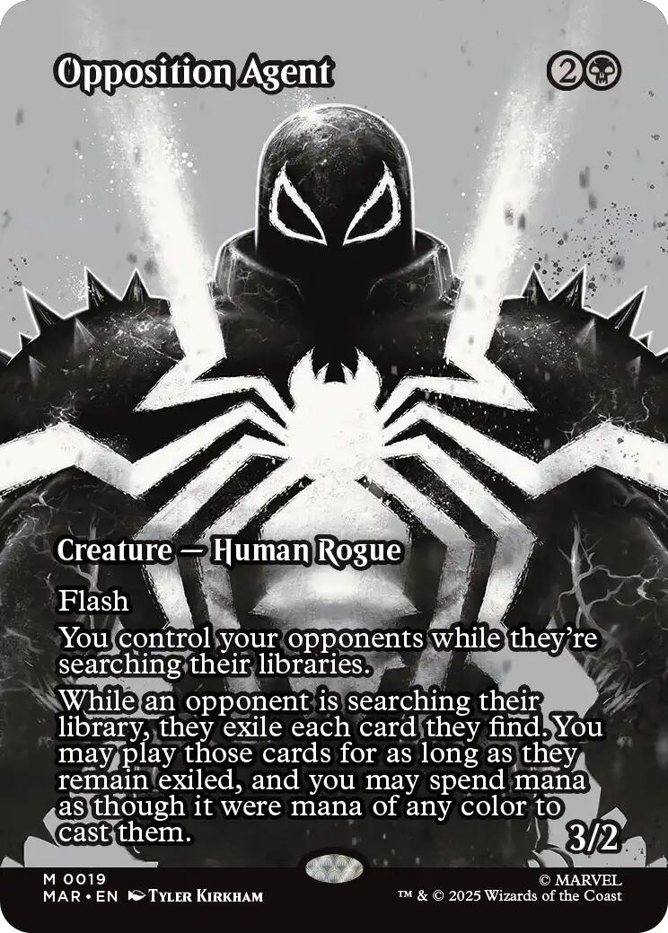 Opposition Agent (Borderless) [Marvel's Spider-Man: Eternal-Legal] | Good Games North