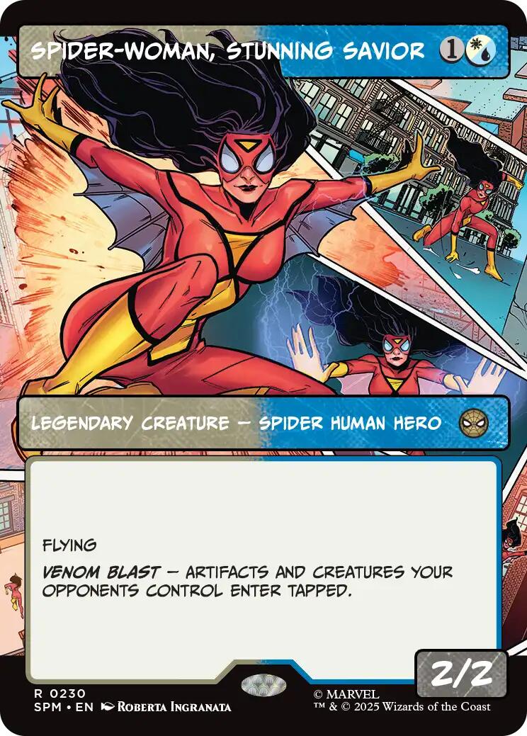 Spider-Woman, Stunning Savior (Borderless) [Marvel's Spider-Man] | Good Games North