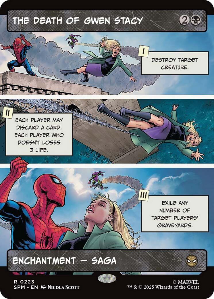 The Death of Gwen Stacy (Borderless) [Marvel's Spider-Man] | Good Games North