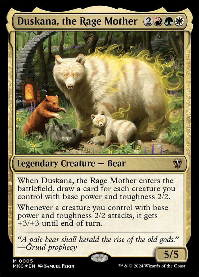 Duskana, the Rage Mother 5/311 (Commander: Murders at Karlov Manor)  - Foil | Good Games North