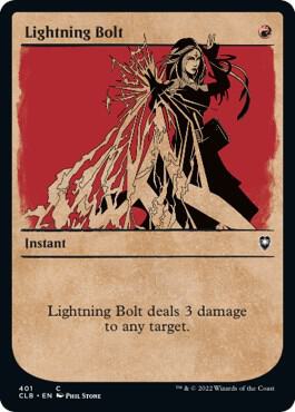 Lightning Bolt Showcase (Commander Legends: Battle for Baldur's Gate)  | Good Games North