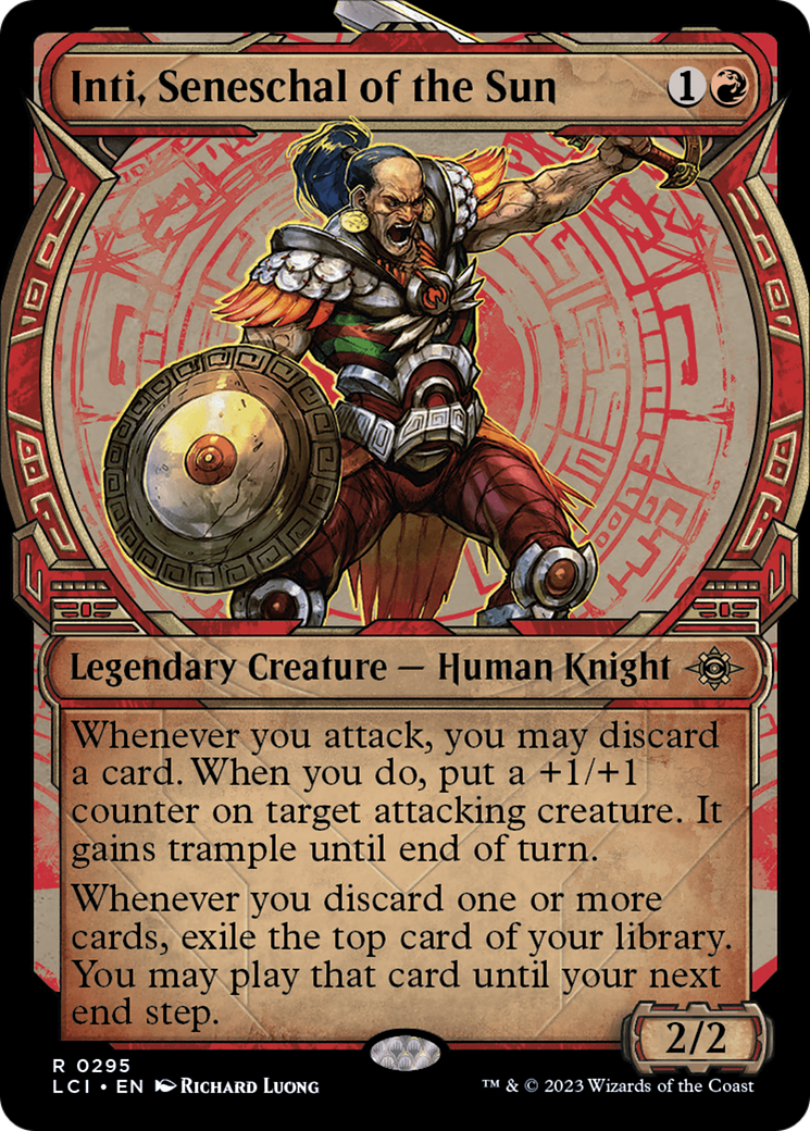 Inti, Seneschal of the Sun (Showcase) [The Lost Caverns of Ixalan] | Good Games North