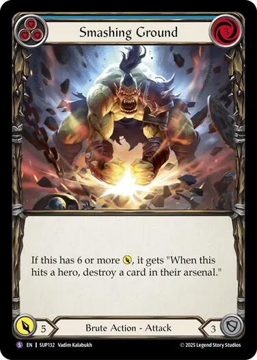 Smashing Ground [SUP132] (Super Slam) | Good Games North