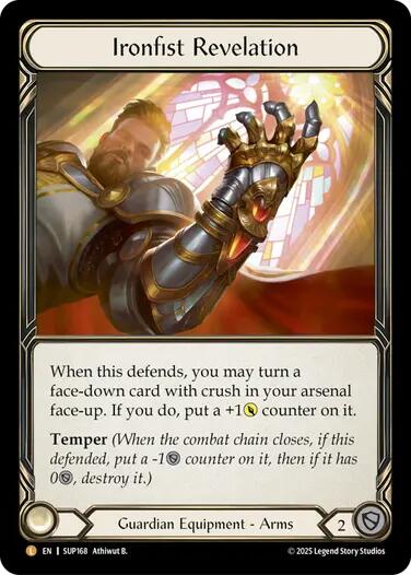 Ironfist Revelation [SUP168] (Super Slam)  Rainbow Foil | Good Games North