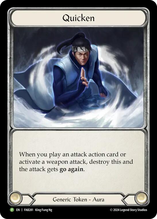 Quicken (FAB281) [FAB281] (Promo)  Cold Foil | Good Games North