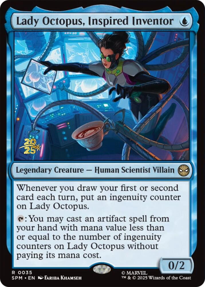 Lady Octopus, Inspired Inventor [Marvel's Spider-Man Prerelease Promos] | Good Games North