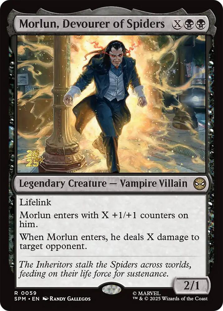 Morlun, Devourer of Spiders [Marvel's Spider-Man Prerelease Promos] | Good Games North
