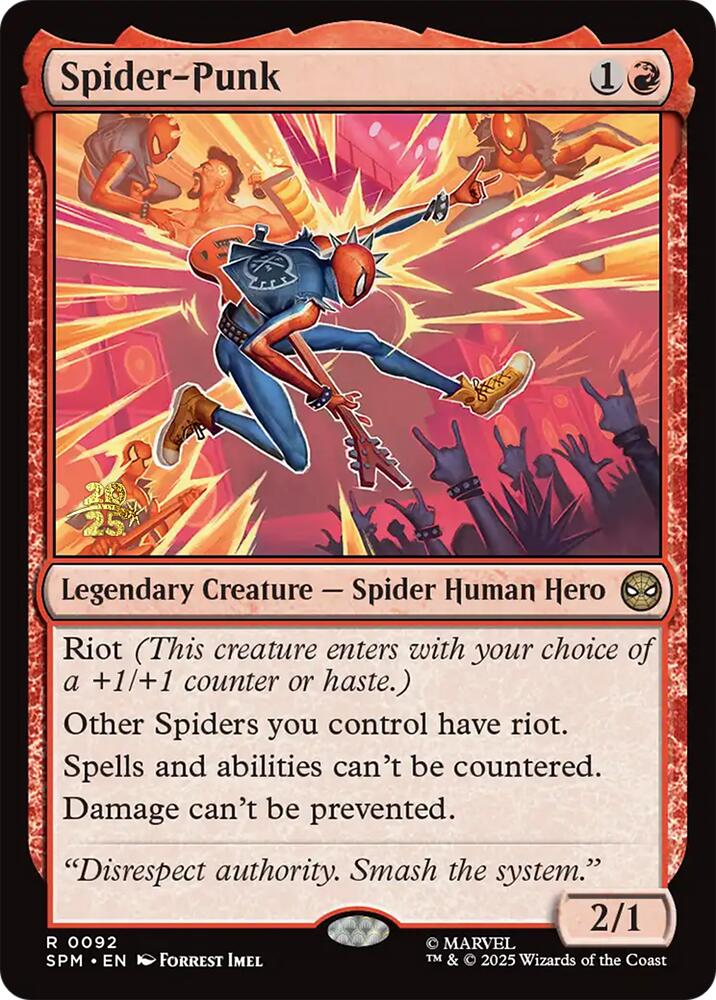 Spider-Punk [Marvel's Spider-Man Prerelease Promos] | Good Games North