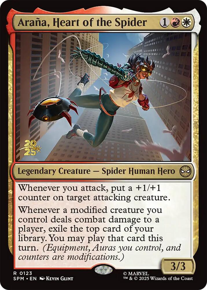 Arana, Heart of the Spider [Marvel's Spider-Man Prerelease Promos] | Good Games North