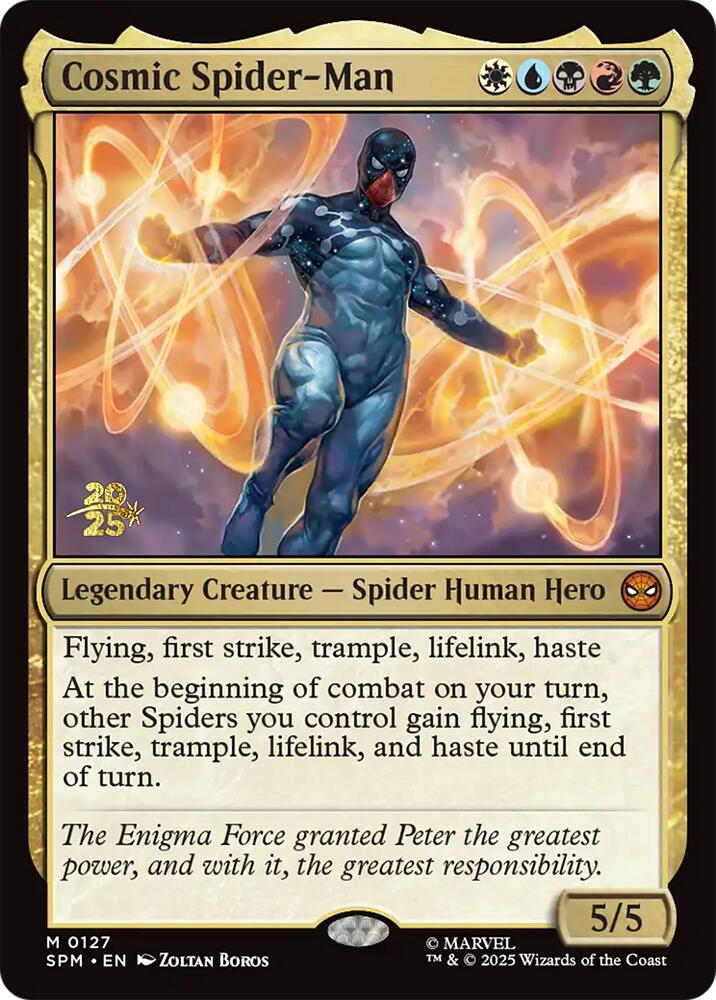 Cosmic Spider-Man [Marvel's Spider-Man Prerelease Promos] | Good Games North