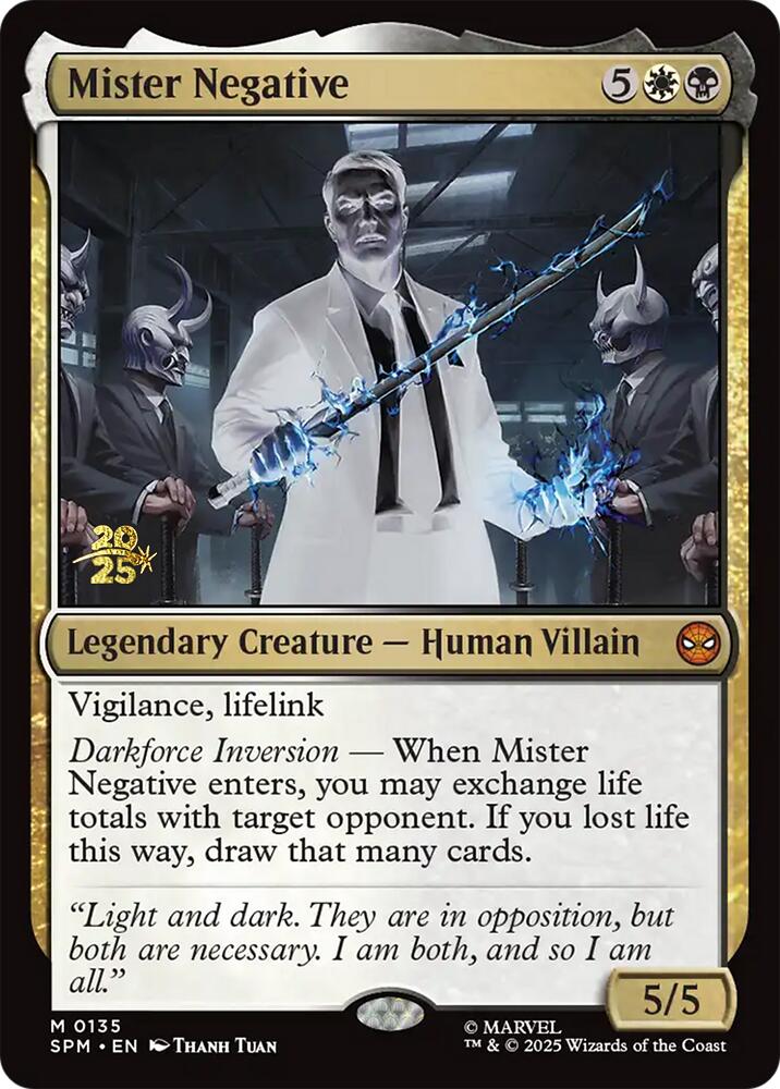 Mister Negative [Marvel's Spider-Man Prerelease Promos] | Good Games North