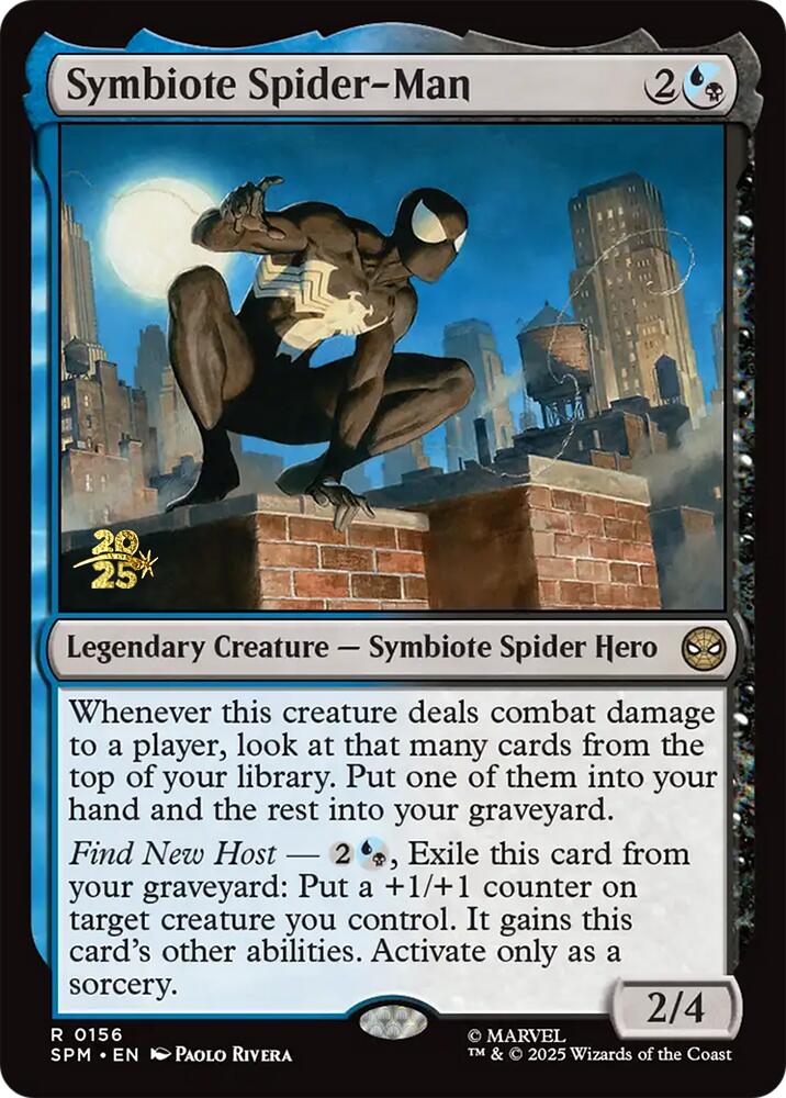 Symbiote Spider-Man [Marvel's Spider-Man Prerelease Promos] | Good Games North