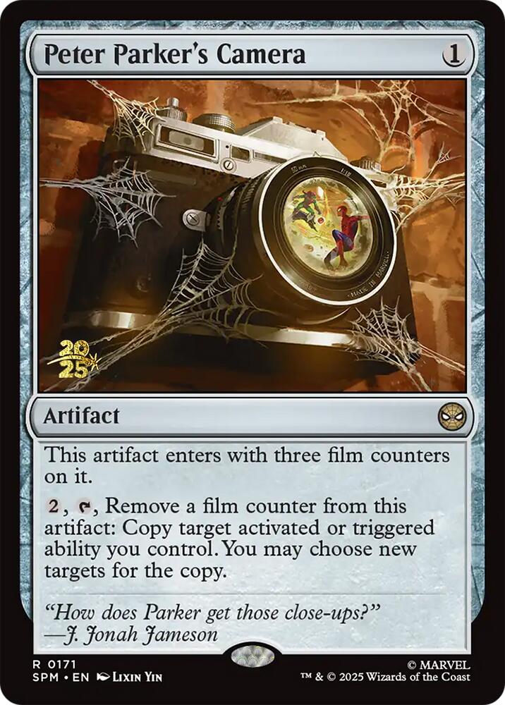 Peter Parker's Camera [Marvel's Spider-Man Prerelease Promos] | Good Games North