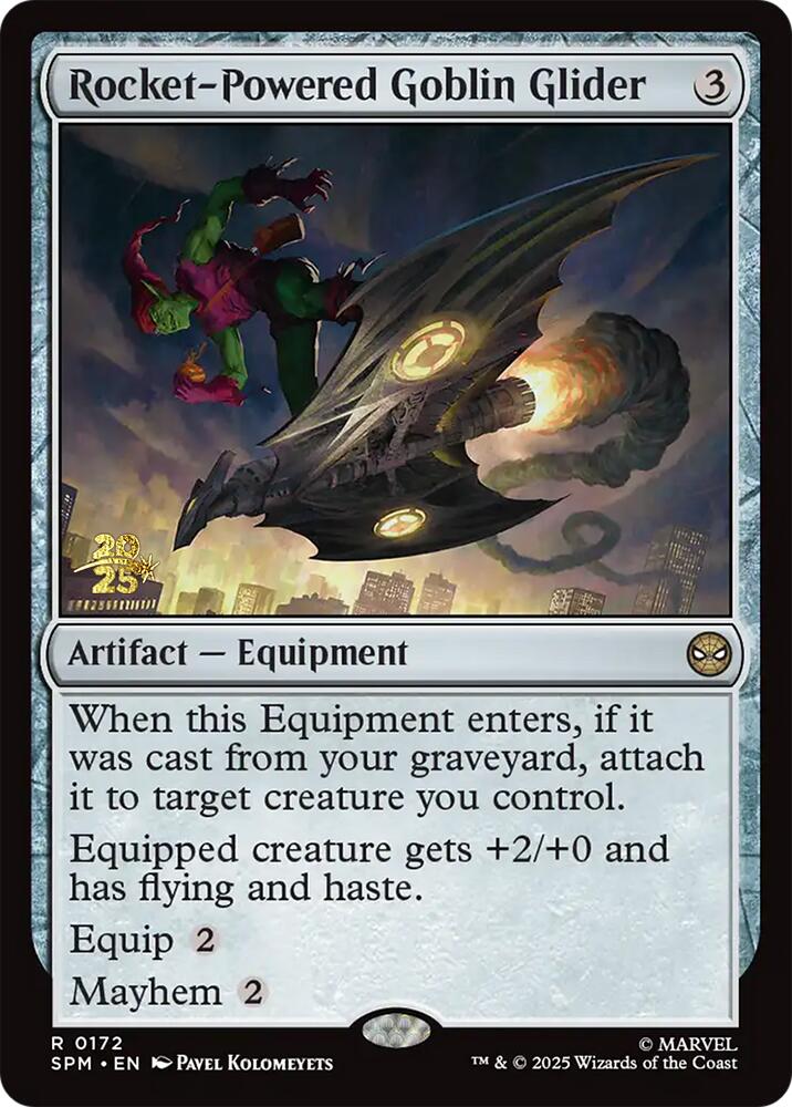 Rocket-Powered Goblin Glider [Marvel's Spider-Man Prerelease Promos] | Good Games North