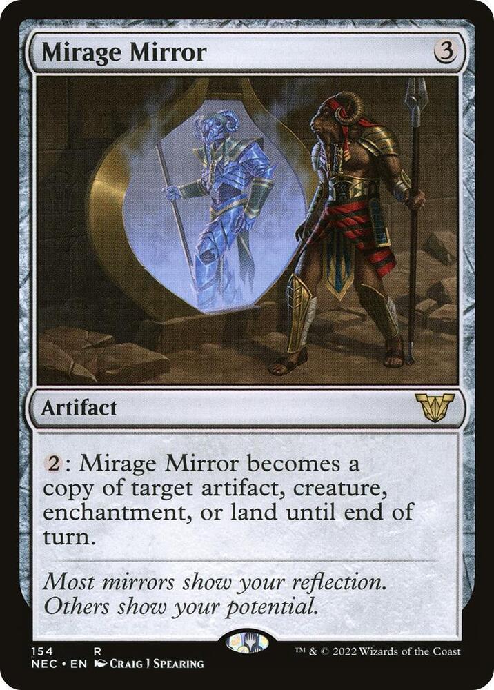 Mirage Mirror 154/38 (Commander: Kamigawa: Neon Dynasty)  | Good Games North