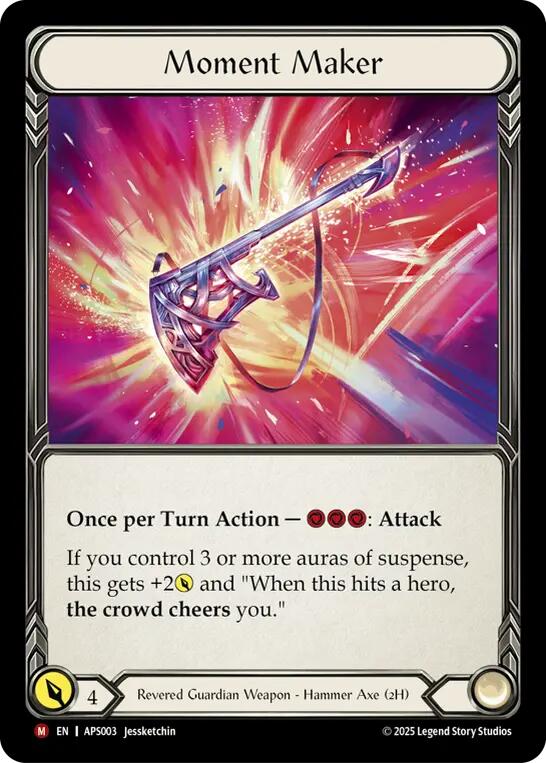 Moment Maker [APS003] (Armory Deck: Pleiades)  Rainbow Foil | Good Games North