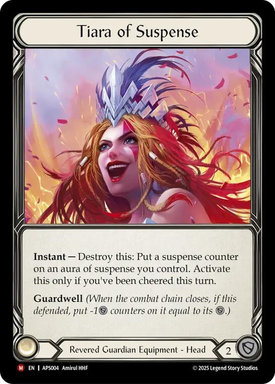 Tiara of Suspense [APS004] (Armory Deck: Pleiades)  Rainbow Foil | Good Games North