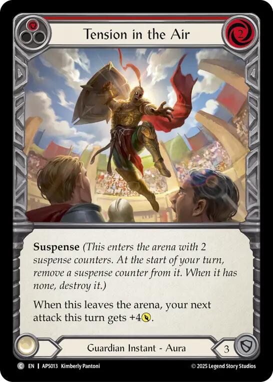 Tension in the Air (Red) [APS013] (Armory Deck: Pleiades) | Good Games North