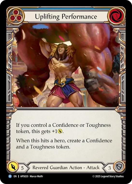 Uplifting Performance [APS020] (Armory Deck: Pleiades) | Good Games North