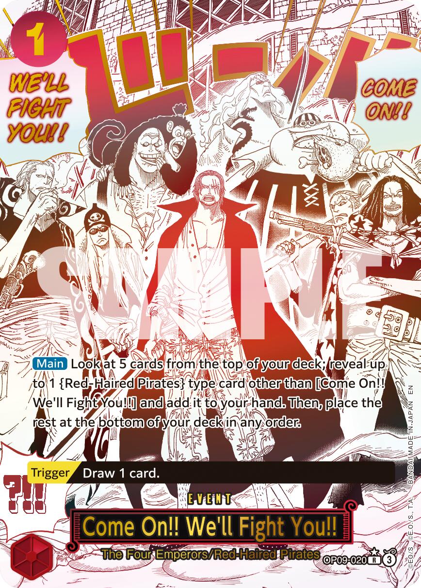 Come On!! We'll Fight You!! (Alternate Art) [Premium Booster -The Best- Vol. 2] | Good Games North