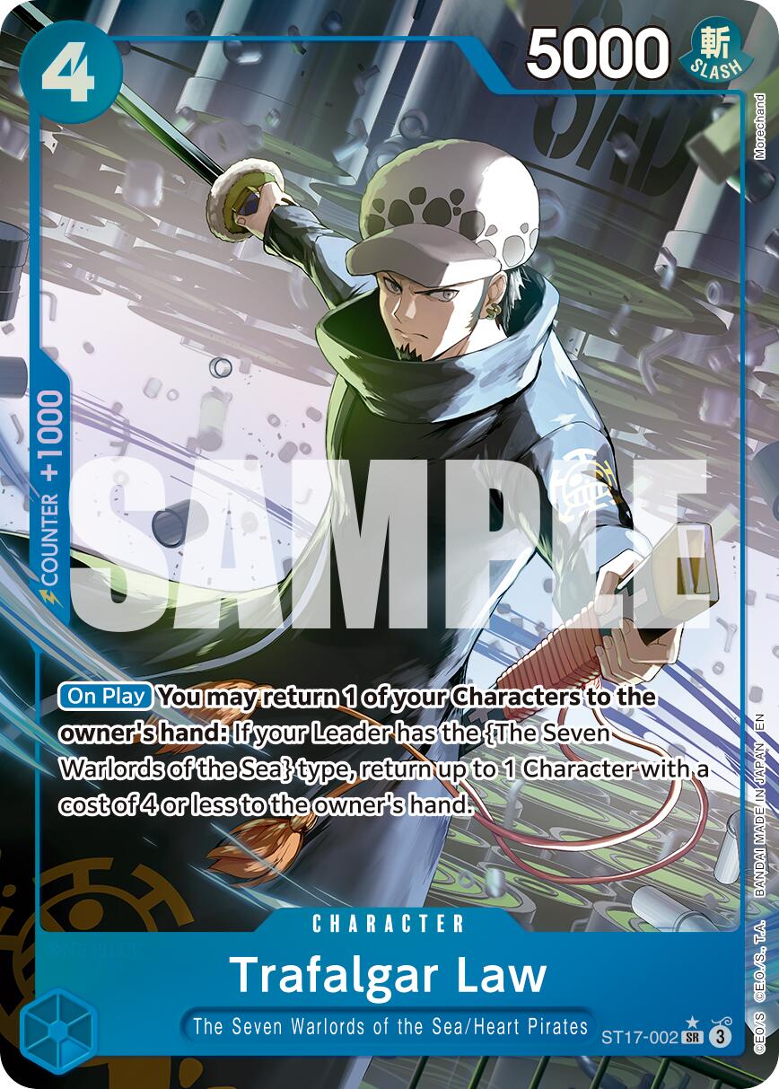 Trafalgar Law (ST17-002) (Alternate Art) [Premium Booster -The Best- Vol. 2] | Good Games North