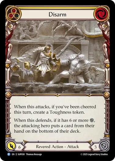 Disarm [SUP030] (Super Slam)  Rainbow Foil | Good Games North