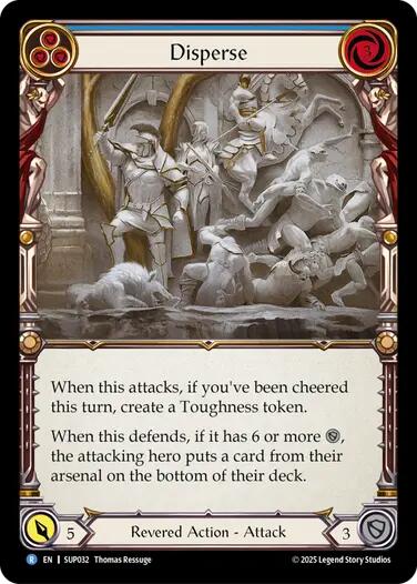 Disperse [SUP032] (Super Slam)  Rainbow Foil | Good Games North